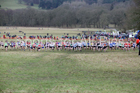 Boys under-15s, 2018 Northern Cross Country Champs., Harewood House, Leeds. Photo: David T. Hewitson/Sports for All Pics